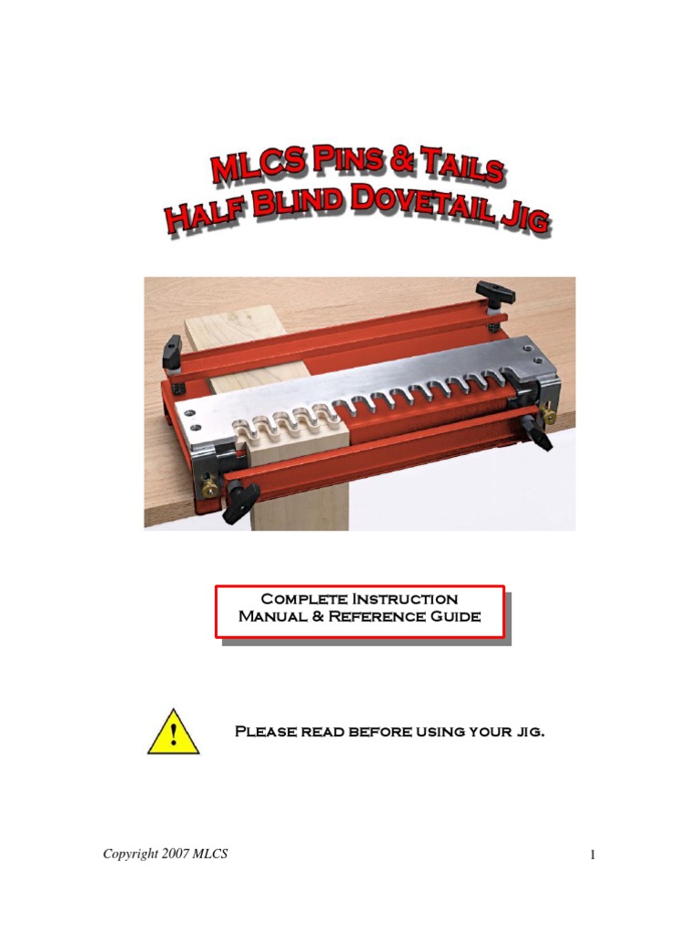 9094 Dovetail Jig Manual C_2 Nut (Hardware) Screw