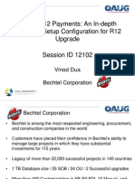 Oracle R12 Payments: Technical Setup Configuration for R12 Upgrade