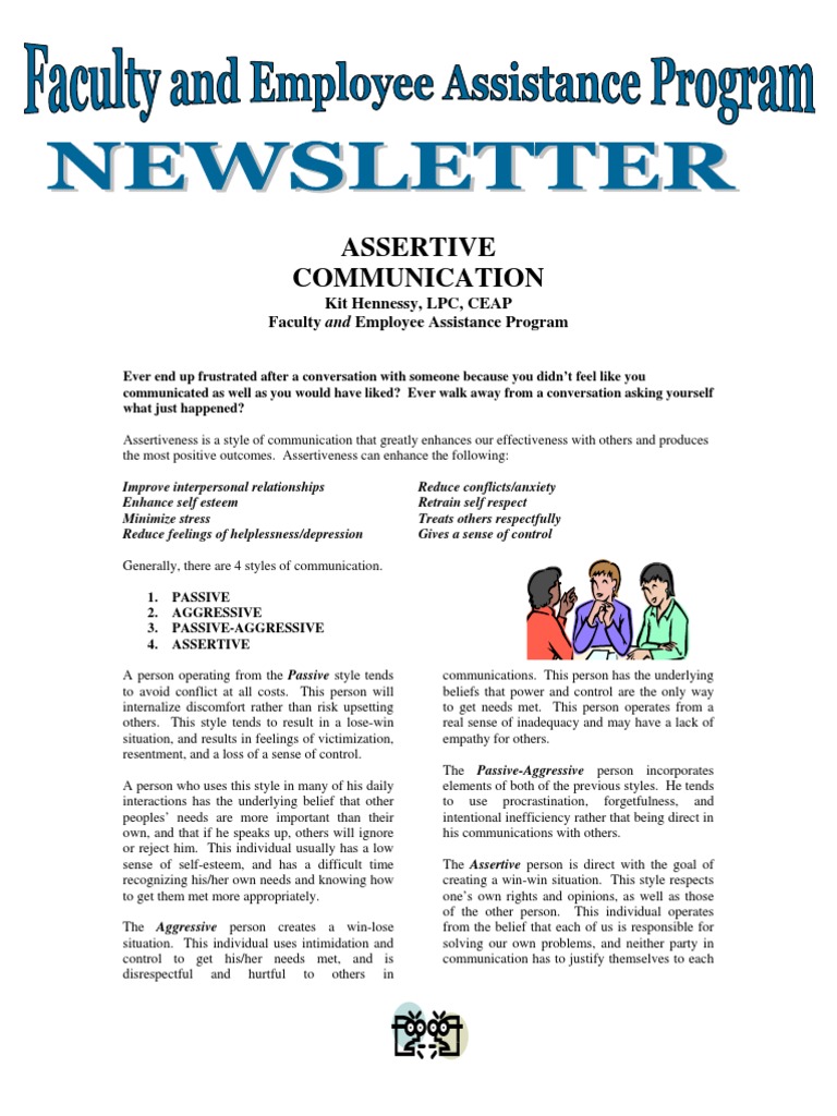 Assertive Communication 0205 | PDF | Career & Growth | Wellness