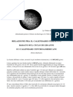 RELAZIONE FRA IL CALENDARIO PERPETUO Basato Su Un Ciclo Di 128 Anni Ecalendari Centroamericani