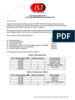 4a Effect of Prestressing On The Fatigue Performance of Compression Springs