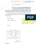 Deduccion de Formula de Poiseulli PDF