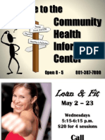Welcome To The: Community Health Information Center