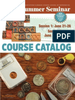 2014 ANA Summer Seminar Course Catalog