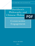 Bo Mou Davidsons (2006) Philosophy and Chinese Philosophy Constructive Engagement Philosophy of History and Culture 376 P