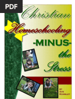 Download Christian Homeschooling Minus the Stress by Sue Rumsley by Rev Jack SN19243355 doc pdf