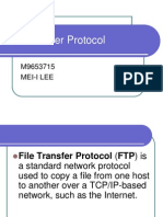 File Transfer Protocol: M9653715 Mei-I Lee