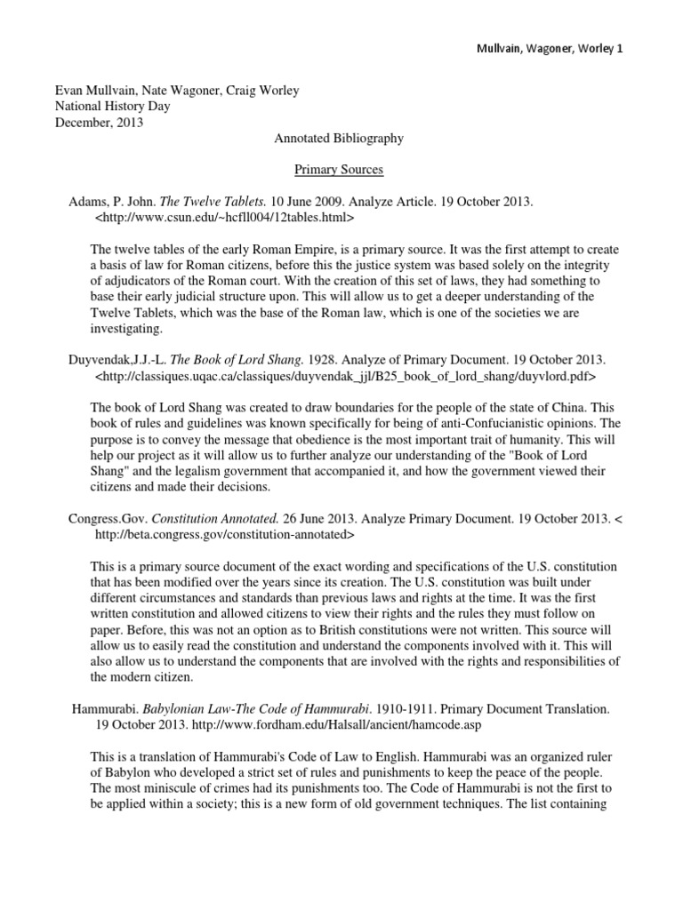 Free apa annotated bibliography template picture