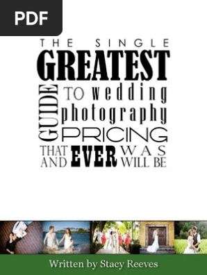 Pricing Guide for Wedding Photography