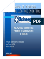 Calidad Del Servicio Electrico Del Peru