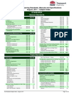 Standards Subject Index August 2011