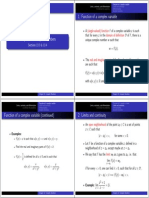 Complex Numbers 3 4 Handout 2x2