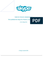 Skype Network Admin Guide Version 2.2
