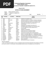 Download LET 01-2014 Room Assignment - Elementary by PRC Baguio SN192476090 doc pdf
