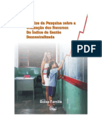 Pesquisa Índice de Gestão Descentralizada-IGD 