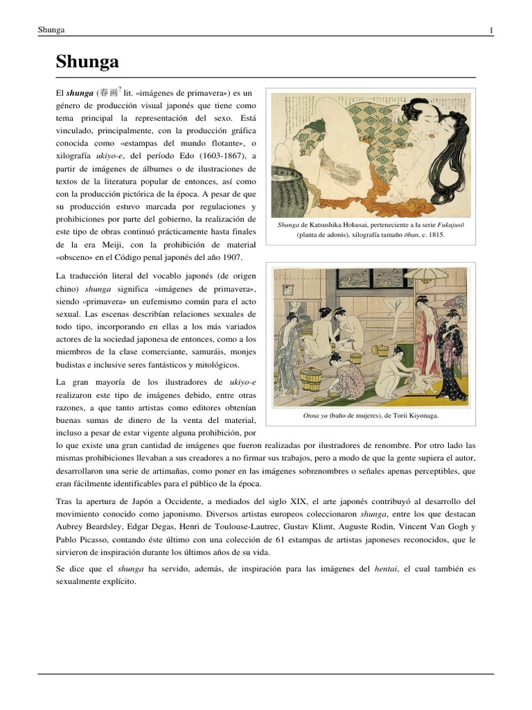 Shunga | PDF