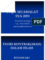 Fiqh Muamalat Aqad