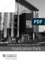 Graduate Application Pack 2010-11