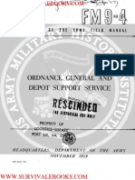 1959 US Army Vietnam War Ordnance General and Depot Support Service 126p
