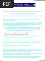 Brainwave Frequency Glossary