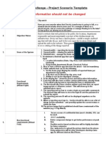 The Great Mind Challenge - Project Scenario Template