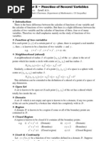 Chap 05 Real Analysis: Function of Several Variables