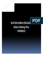 Ikatan - Kimia - Organik Dalam Bidang Farmasi