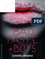Carrie Harris - Bad Taste in Boys.