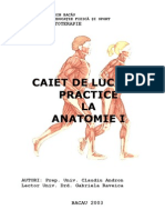 Anatomie Caiet Lucrari Practice