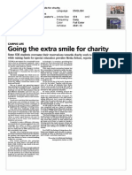 Going the Extra Smile for Charity