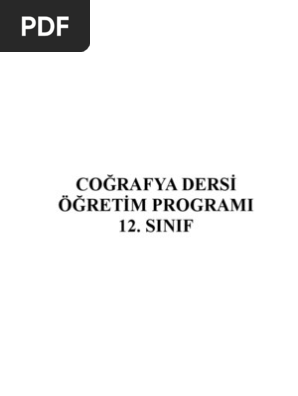 5 Cografya 12 Sinif