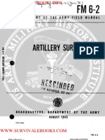 1965 US Army Vietnam War Artillery Survey 290p