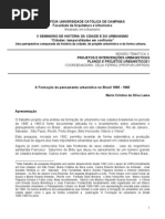 @LEME, A formação do pensamento urbanístico no Brasil
