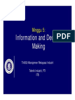 Information and Decision Making