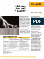 Lightning Protection and Power Quality: Application Note