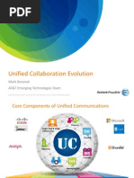 Unified Communications - Mark Beranek