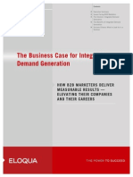 The Business Case For Integrated Demand Generation
