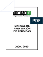 Manual de Prevención de Pérdidas FIANSA S.A. 2009-2010