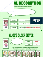 Introduction (Click On The Speech Bubble!) : Alice