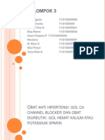 CA Chanel Bloker Dan Potassium Sparing