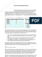 Menggunakan Fungsi If Dan VLOOKUP Pada MS Excel