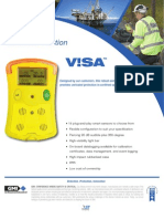 Especificaciones Detector de Gases