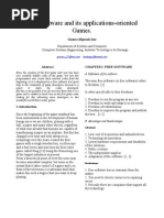 Microsoft Word - Software Libre y Sus Aplicaciones Orient Ad As A Videojuegos English Version Articulo