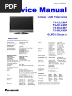 Panasonic Glp21 Chassis TX-32lx60f 32lx60p 26lx60f 26lx60p SM