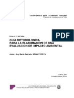 Ficha 17 Guia Metodologica Para La Elaboracion de Una Eia