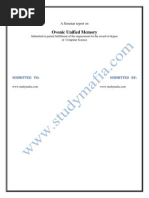 Ovonix Unified Memory Seminar Report