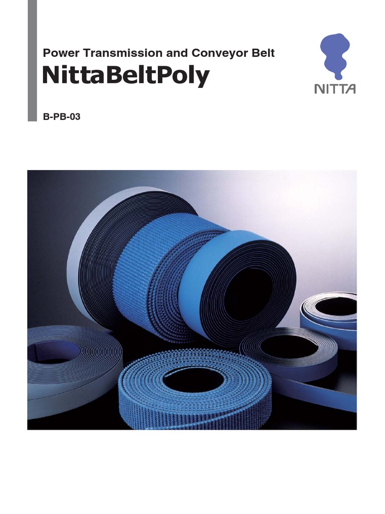 Nitta Belt Poly Belt (Mechanical) Mechanical Engineering