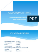 Kasus Demam Tifoid