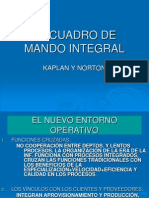 El Cuadro de Mando Integral1