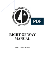 Minnesota DOT Right of Way_MANUAL2007